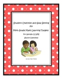 Student Checklist and Goal Setting for 5th Grade Math