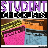 Student and Class Checklists | Editable