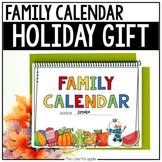 Christmas Craft - Parent Gift - 2024 Calendar Template