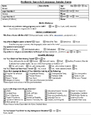 Student/Client Speech Therapy Intake Form
