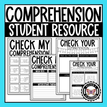 Preview of Student Comprehension Resource | Comprehension Strategies & Activites