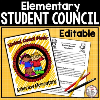 Preview of Student Council Advisor Elementary Student Leadership | Certificate Application