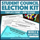 Student Council Application & Election Templates with How-