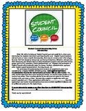 Student Council Beginning of the Year Setup Pack