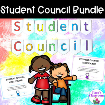 Preview of Student Council Bundle
