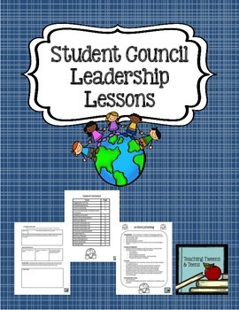 Preview of Student Council Leadership Lessons