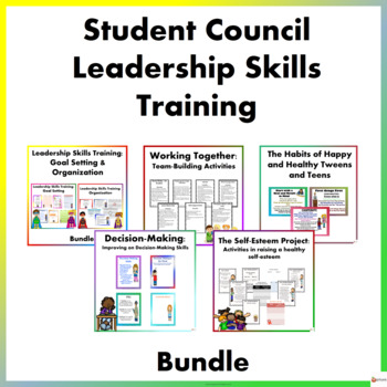 Preview of Student Council Leadership Skills Training Bundle