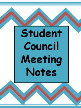 Preview of Student Council Meeting Notes Template