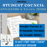 Student Council/ Student Leadership Application & Forms Go