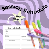 Student Counseling Schedule [treatment plan template]