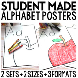 Student Made Alphabet Posters for Classroom | Co-Created C