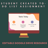 Student Created To-Do List Assignment | Editable