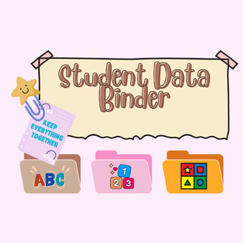 Preview of Student Data Binder