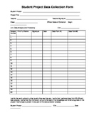 Student Data Collection Form - Student Project