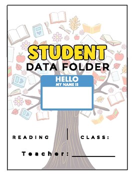 Preview of Student Data Folder Cover