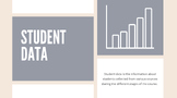 Student Data Forms + FREE Professional Development Slides