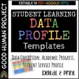 Student Learning Data Profile Template | Digital and Print