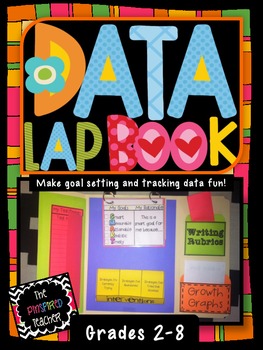 Preview of Student Data Lap Book: A Fun Way for Students to Track Data and Set SMART Goals