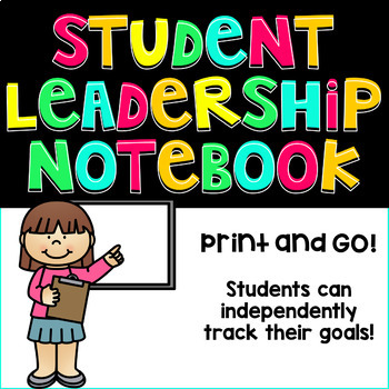 Preview of Student Data Notebook | Data Binder | Leadership Notebook