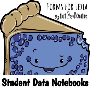 Preview of Student Data Notebook Forms for Lexia
