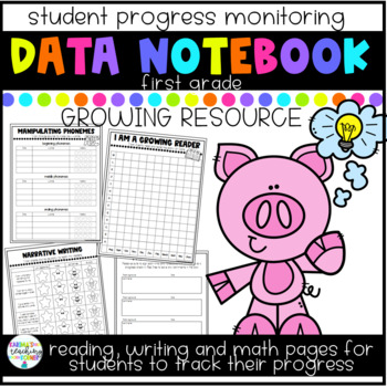 Preview of Student Data Notebook | Progress Monitoring