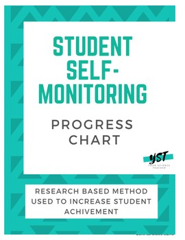 Preview of Student Data Progress Monitoring Chart