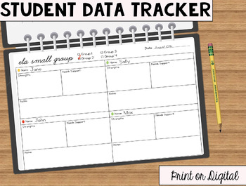Preview of Student Data Tracker