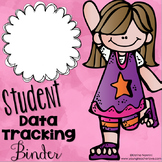 Student Data Tracking Binder Covers and Binder Spines {Freebie!}
