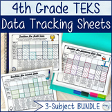 Student Data Tracking Sheets for 4th Grade TEKS - Sports T