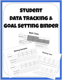 Student Data Tracking and Goal Setting Notebook- Editable