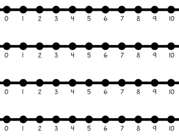 horizontal student desk number lines solid black 0 10 to 0 30