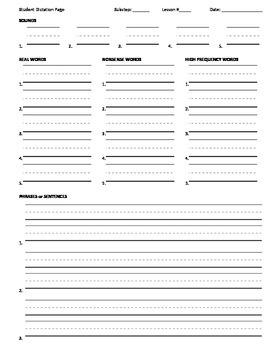 Fundations Writing Paper Grade 2 : Reading / Fundations Level 1 Can