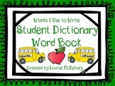 Student Dictionary Word Book
