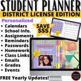 Student Digital Planner Agenda DISTRICT LICENSE EDITION