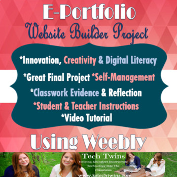 Preview of Student E-Portfolio - Website Builder Project