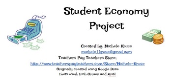 Preview of Student Economy Project