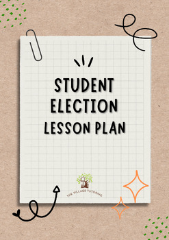 Preview of Student Election Lesson Plan