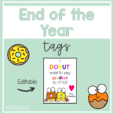 Student End of Year Tag EDITABLE
