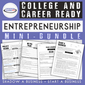 Preview of Student Entrepreneurs: Business PBL Mini-Bundle