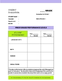 Student Evaluation Forms