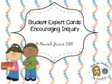 Student Expert Cards: Encourage Student Inquiry