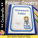 Student Folder Covers For Back to School | Cinderella Friends