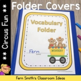 Student Folder Covers For Back to School | Circus Favorites