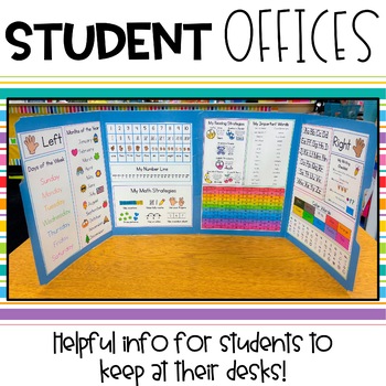 Editable Student Folder Offices | Writing Office Folder by Sweet ...