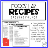 Student Foods Lab Recipes | Food & Nutrition | Family Cons
