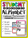 Student Generated Alphabet