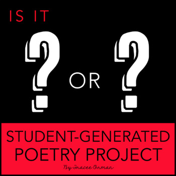 Preview of Student-Generated Poetry/Literature Project: Is it ? or ? Presentation