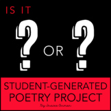 Student-Generated Poetry/Literature Project: Is it ? or ? 
