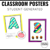 Co Created Student Generated Decor Classroom Posters Alpha
