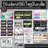 Back to School Gift Tags, Student Gift Tags, End of Year G